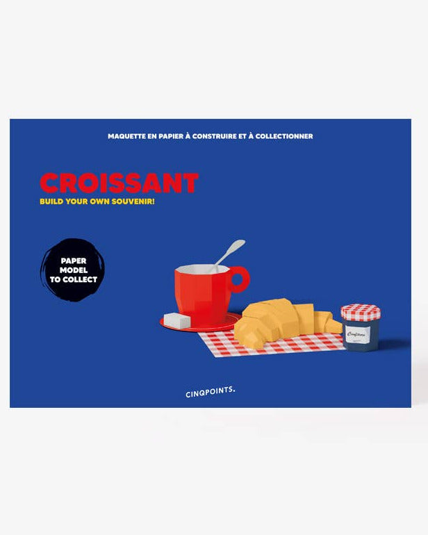 Paper food - Croissant Paris