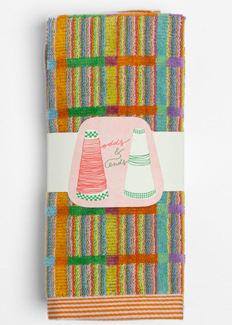 Gæstehåndklæde #70 criss cross - 2 stk.