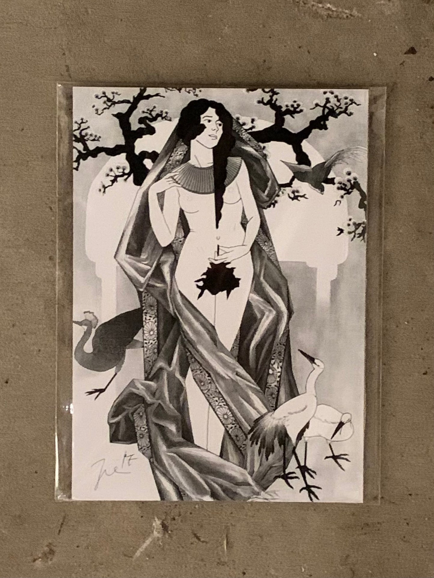 Illustration "Stranding muse" - Julaika Jooma