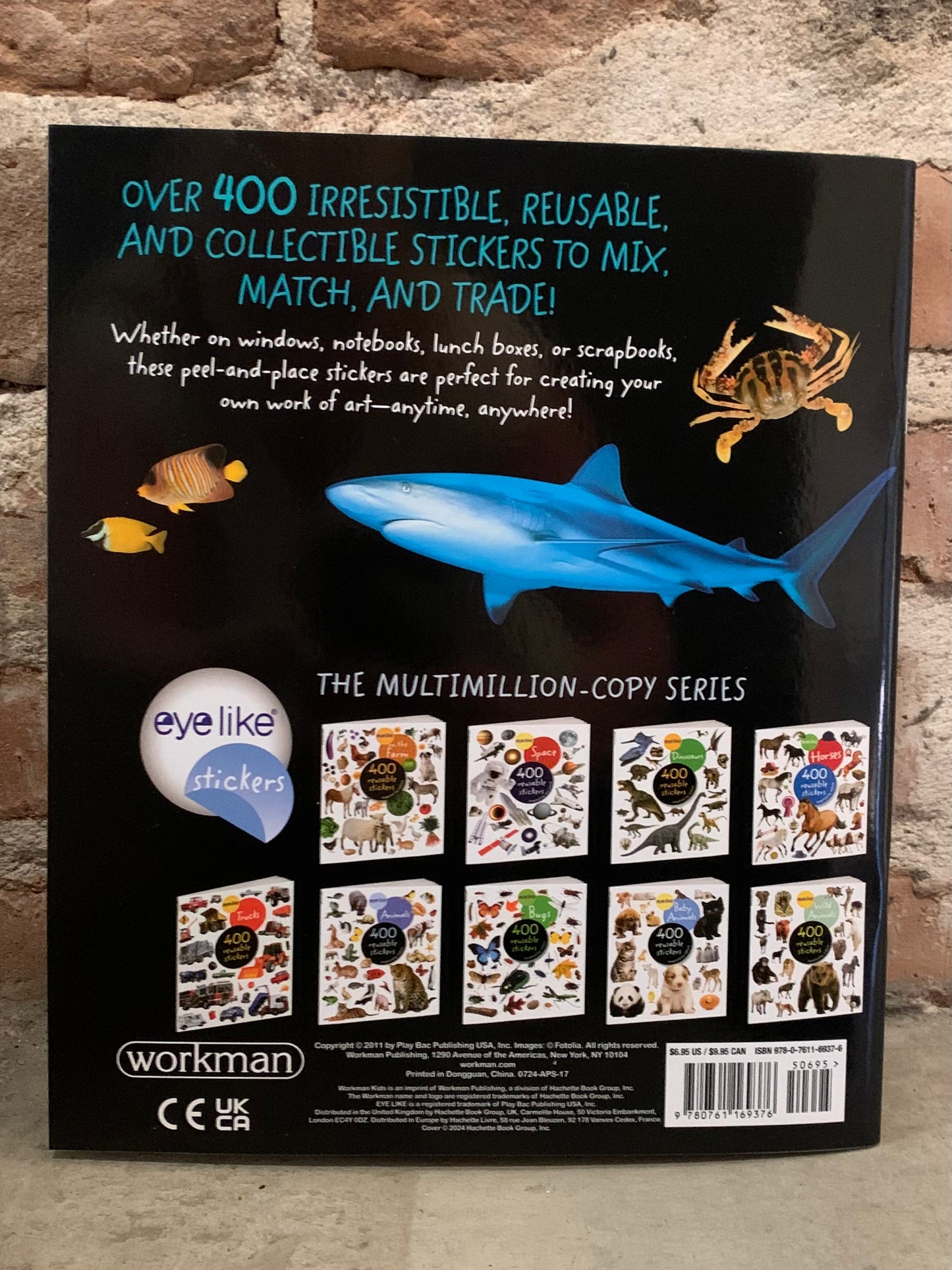 Genanvendelige stickers - havet