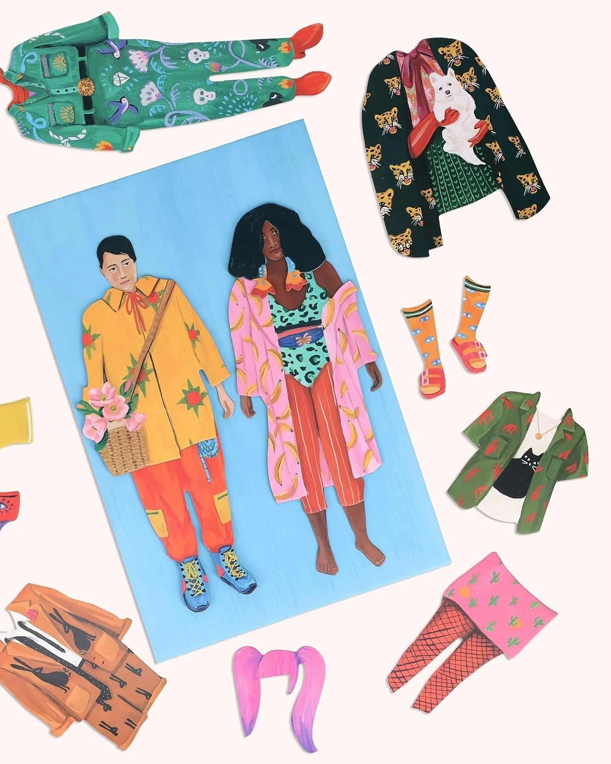 Fearless Fashion Magnetic Dolls