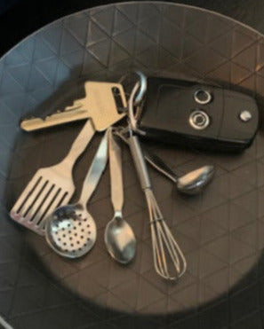 Nøglering - køkkenredskaber