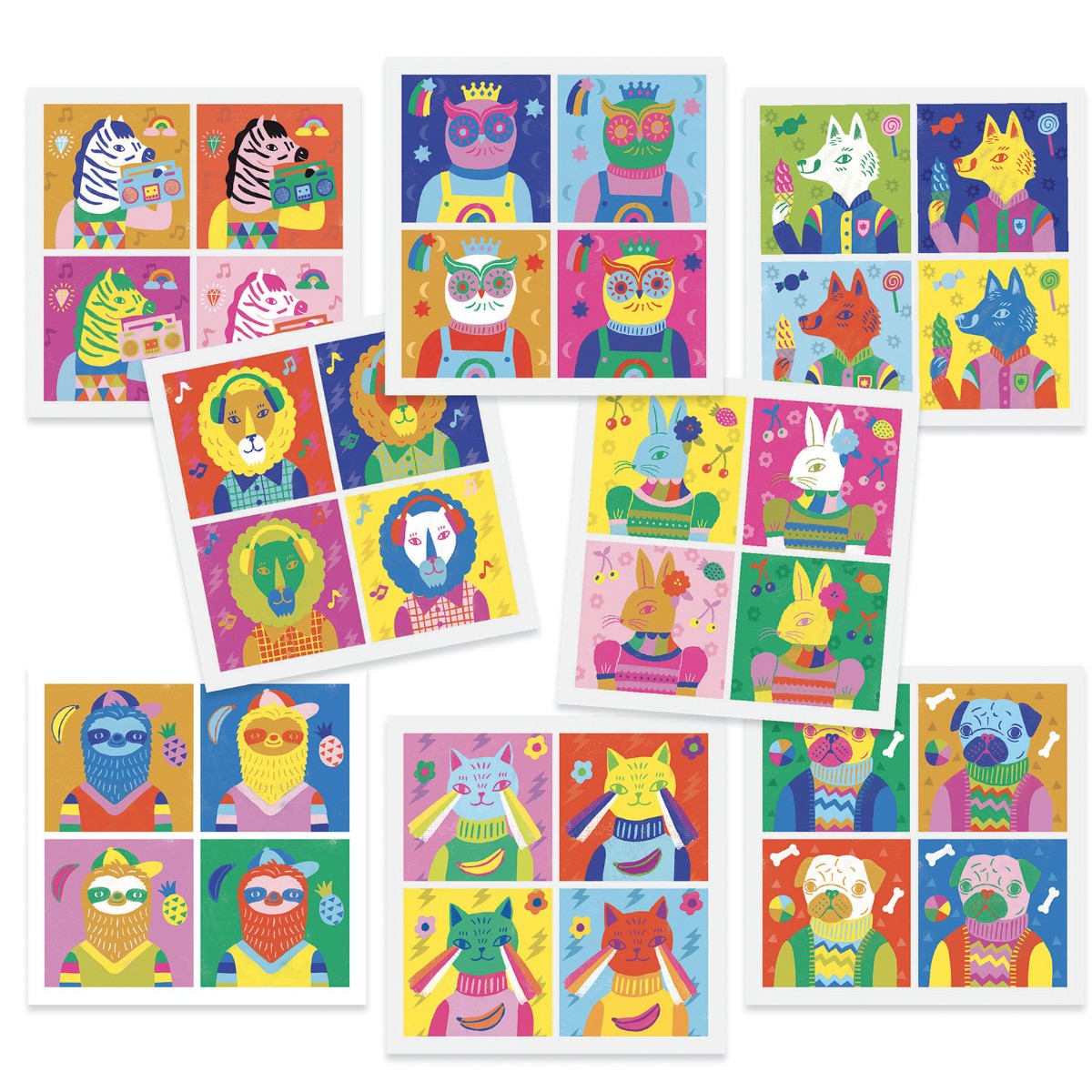 Inspired by, Stickers - Pop
