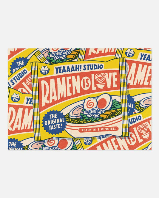 Postkort, A6 - Ramen er kærlighed