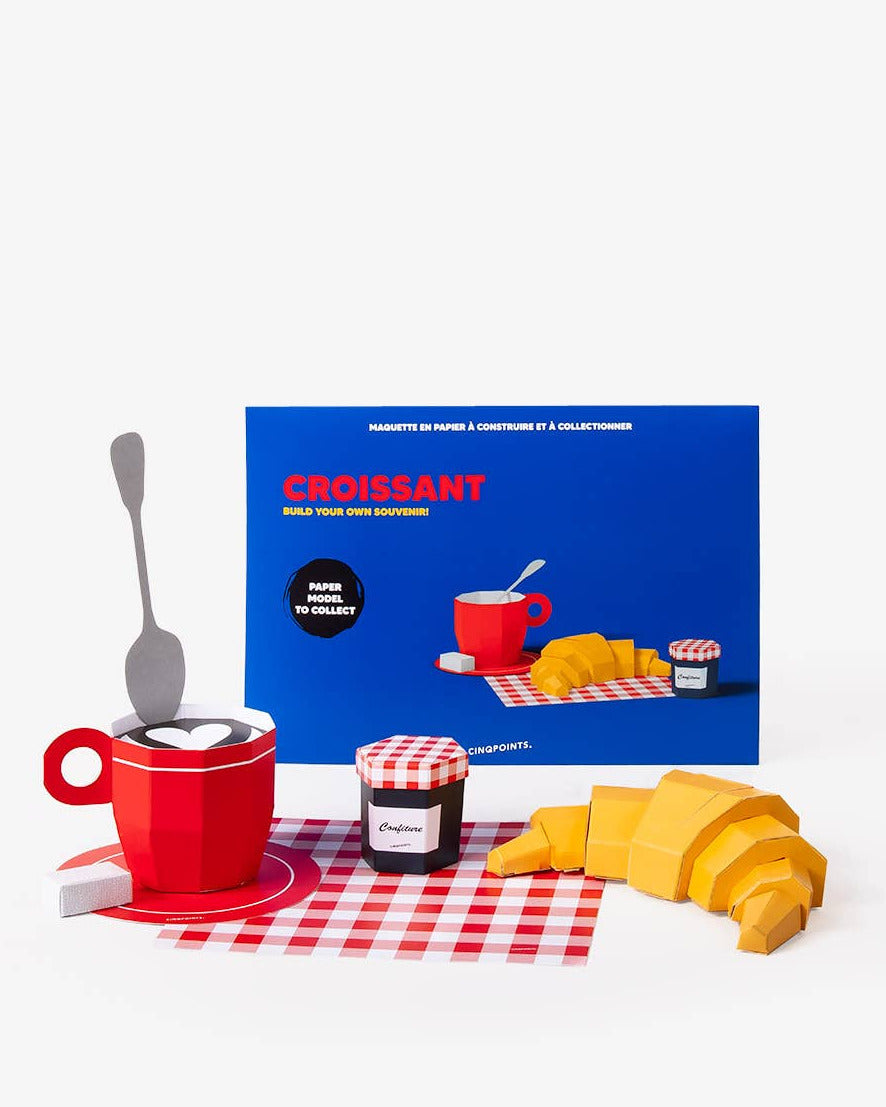 Paper food - Croissant Paris