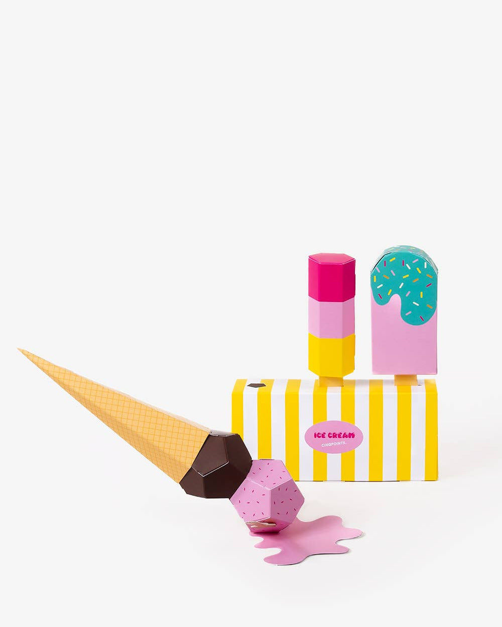 Paper food – Ice Cream Edition