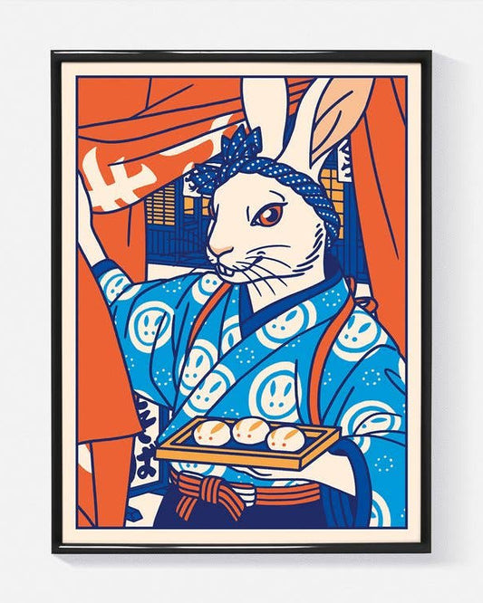 Usagi Manju - print A4