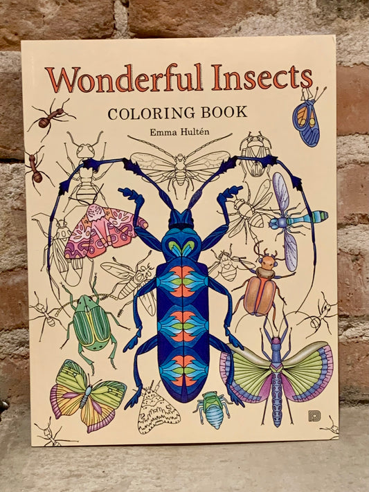 Wonderful Insects - coloring book