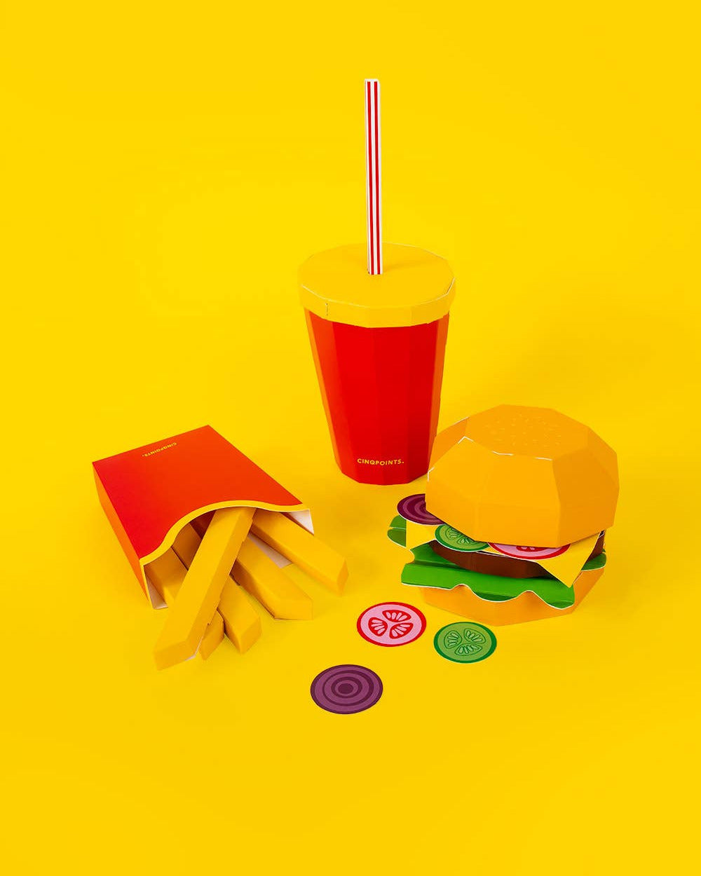 Paper food – Burger Edition