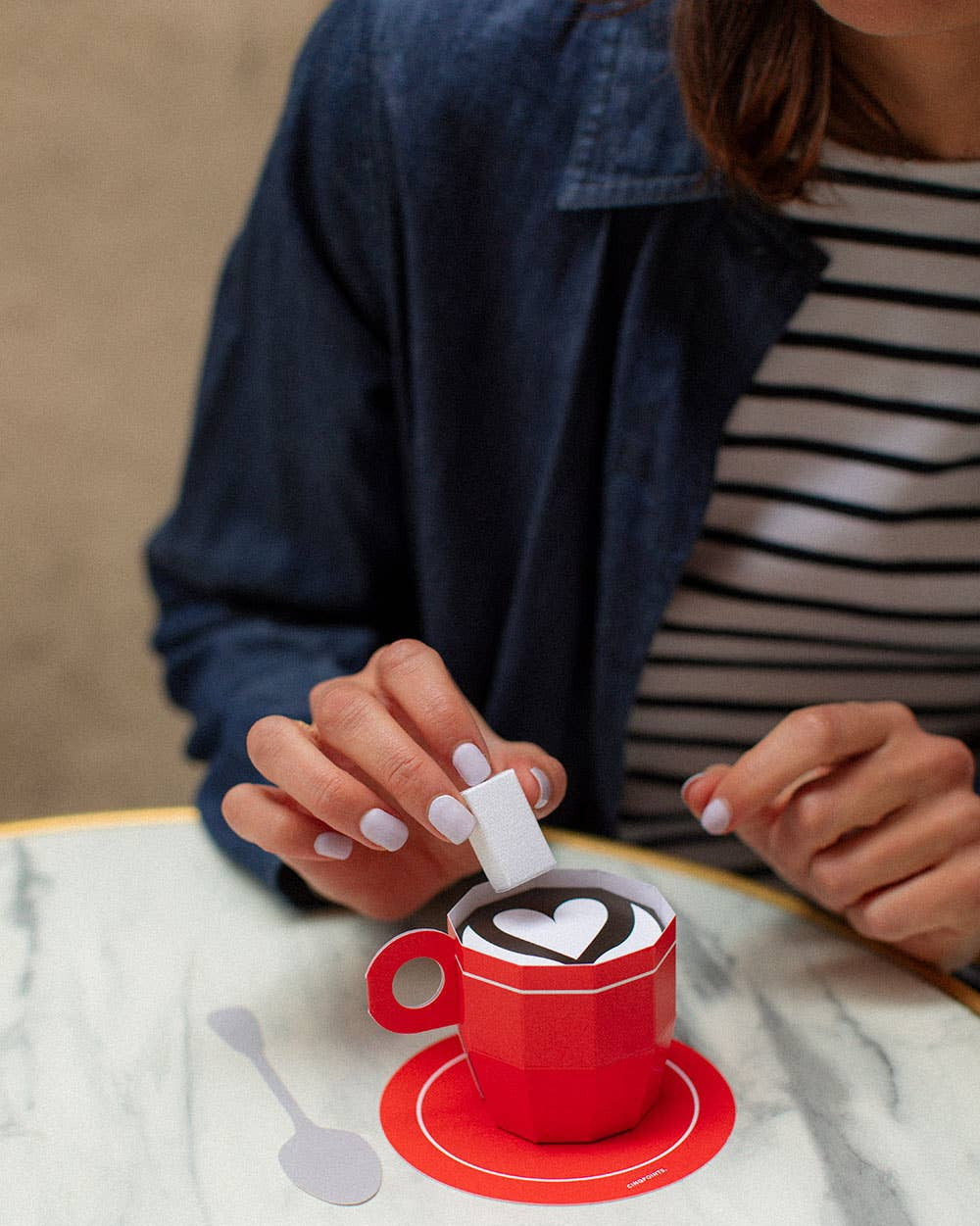 Paper food - Croissant Paris