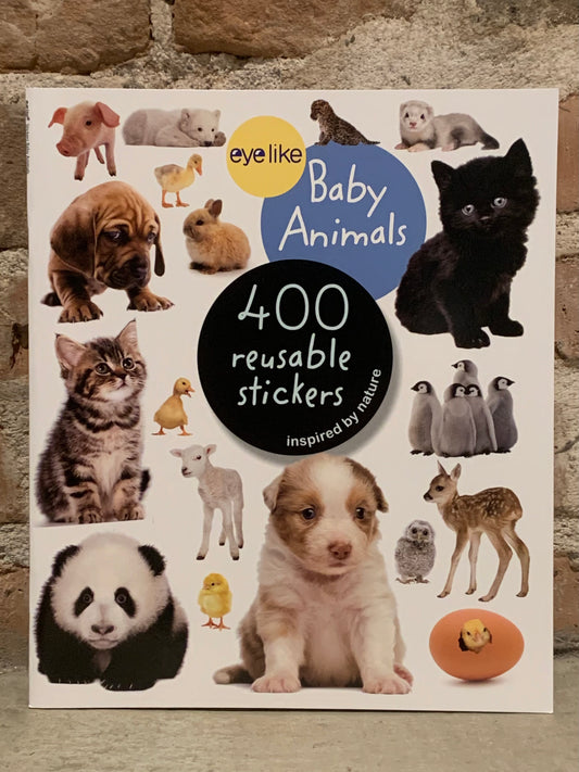 Genanvendelige stickers - dyreunger