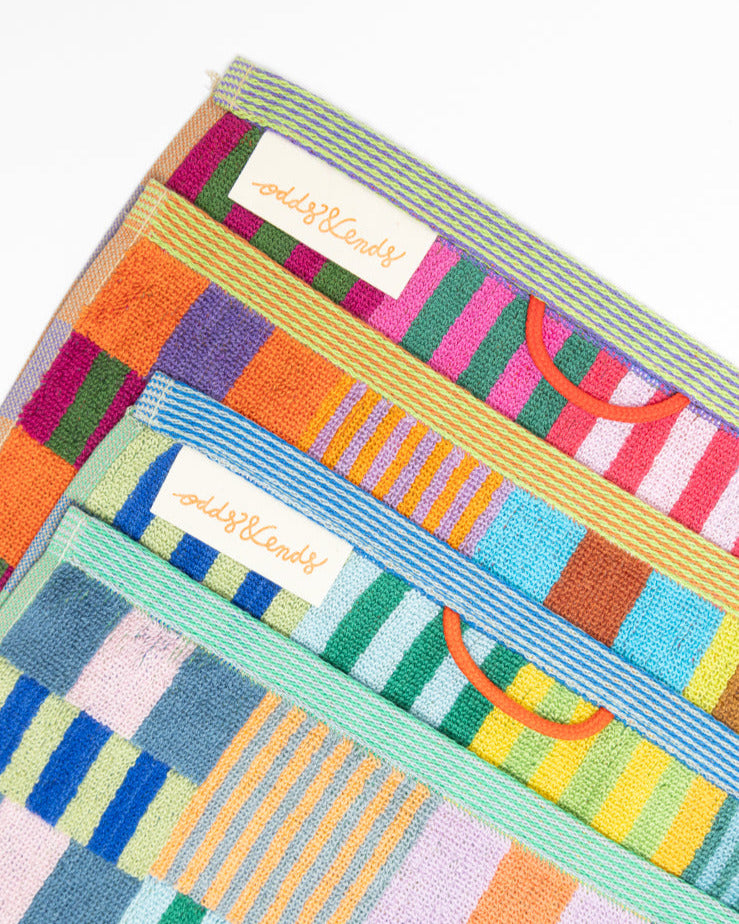 Gæstehåndklæde #75 tulip quilt - 2 stk.