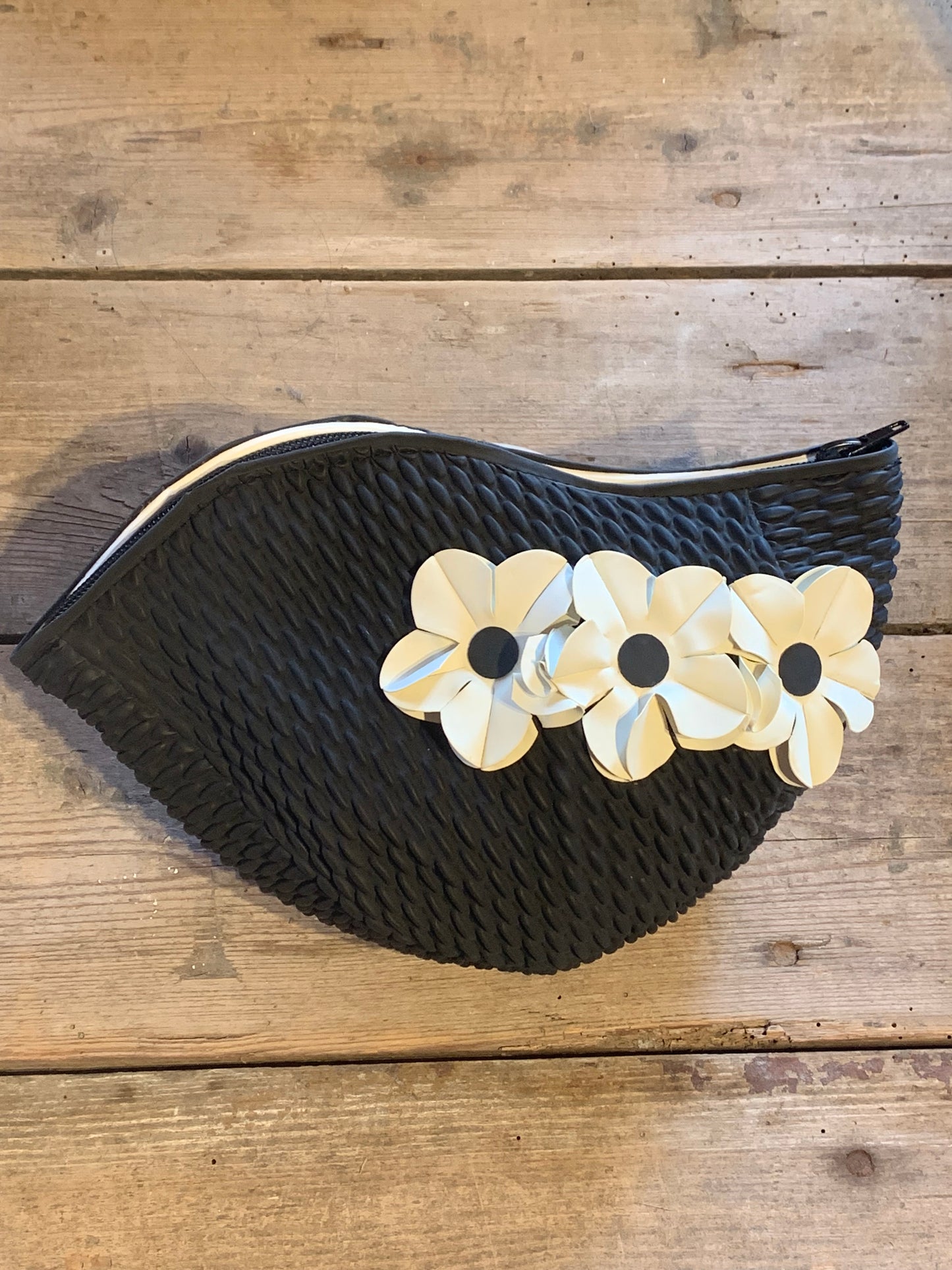 Kosmetiktaske af badehætte - 3 Blomster