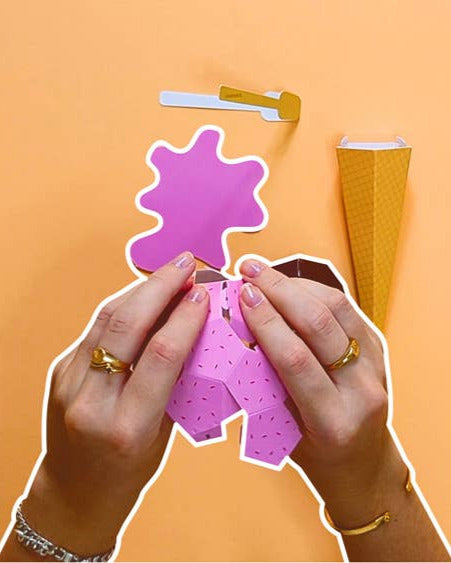 Paper food – Ice Cream Edition
