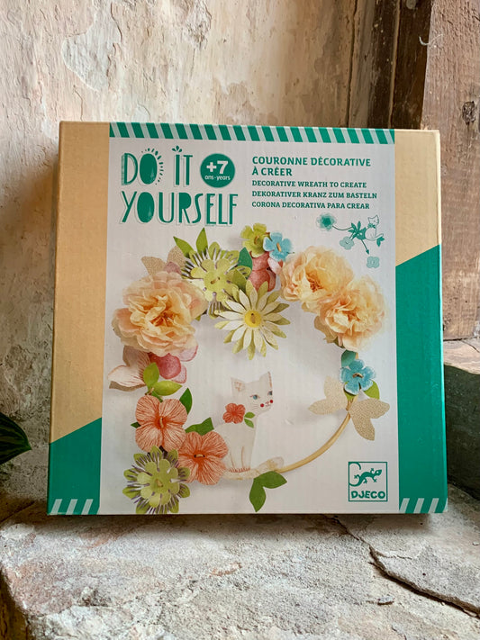 DIY - blomsterkrans