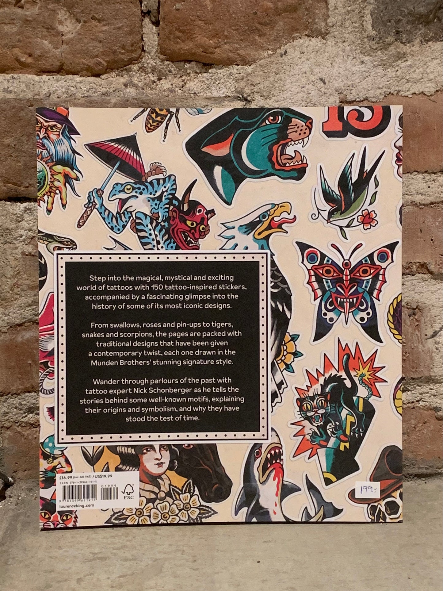 The Tattoo Sticker Book
