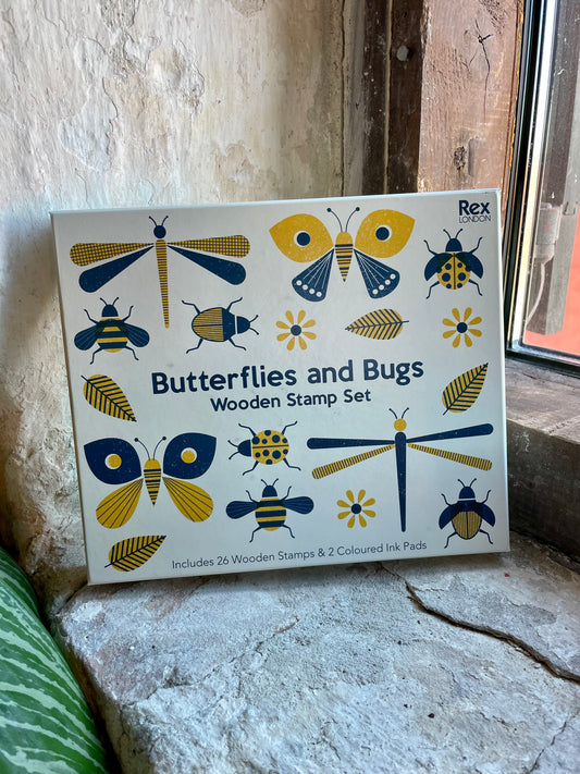 Stempelsæt - sommerfugle og insekter