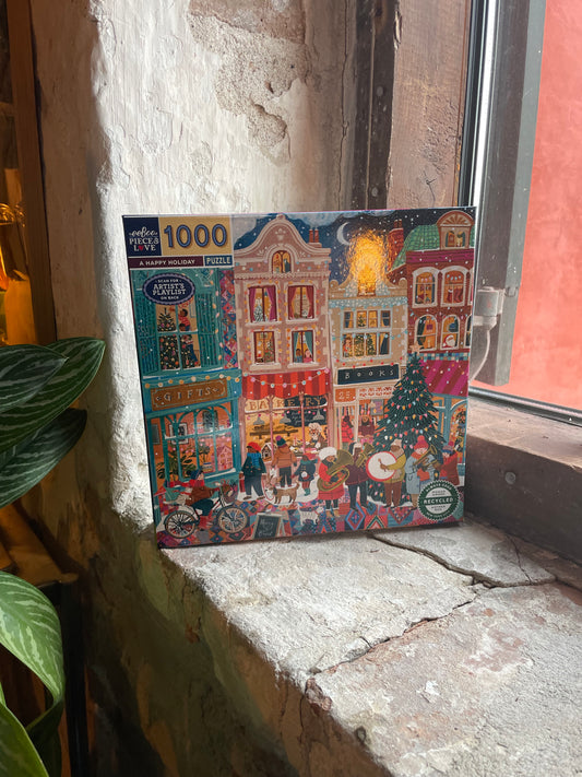 Puslespil - Happy Holiday - 1000 brikker