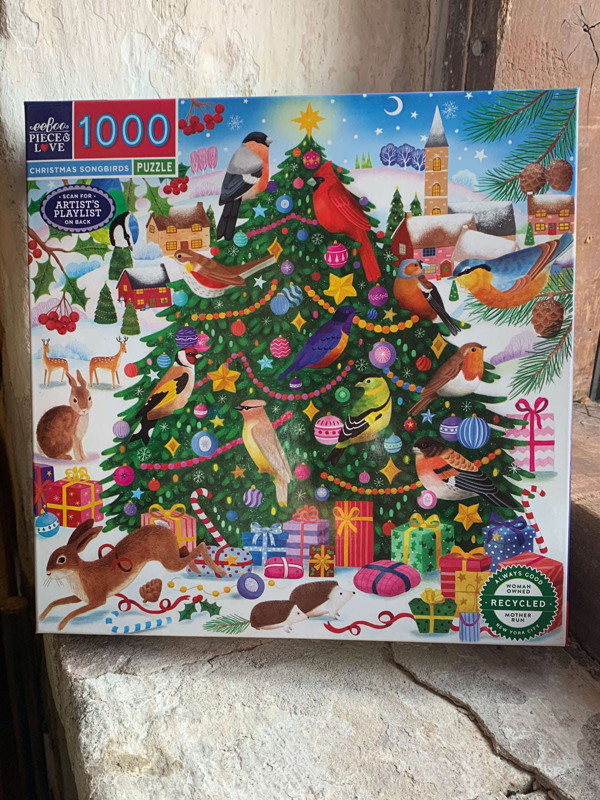 Puslespil - Christmas songbirds - 1000 brikker