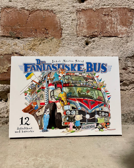 Den fantastiske bus - postkort