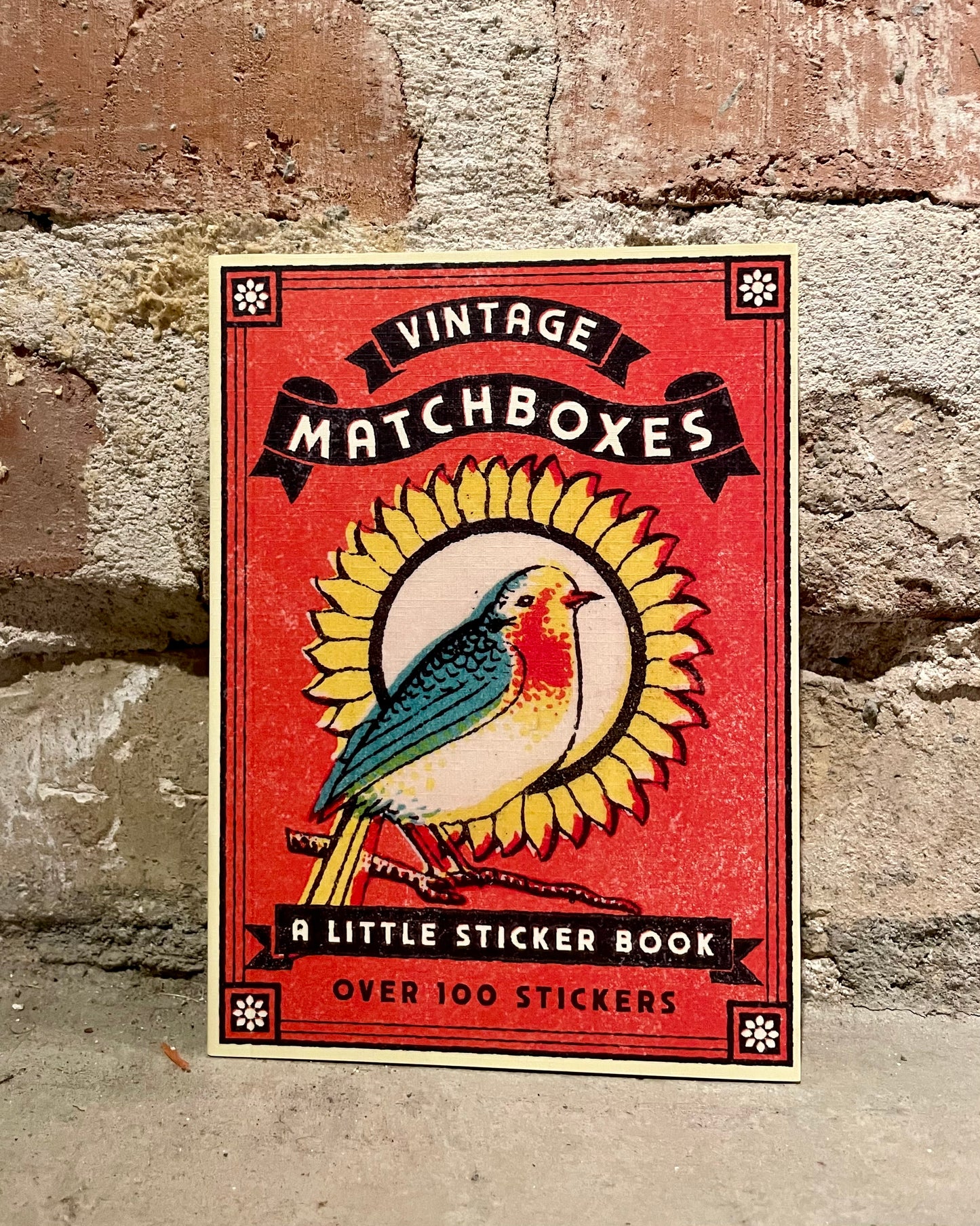 Little Sticker Book - Vintage Matchboxes