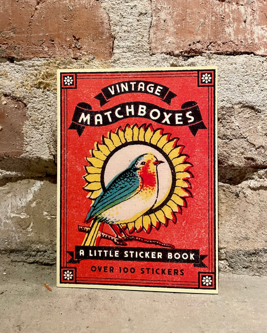 Little Sticker Book - Vintage Matchboxes