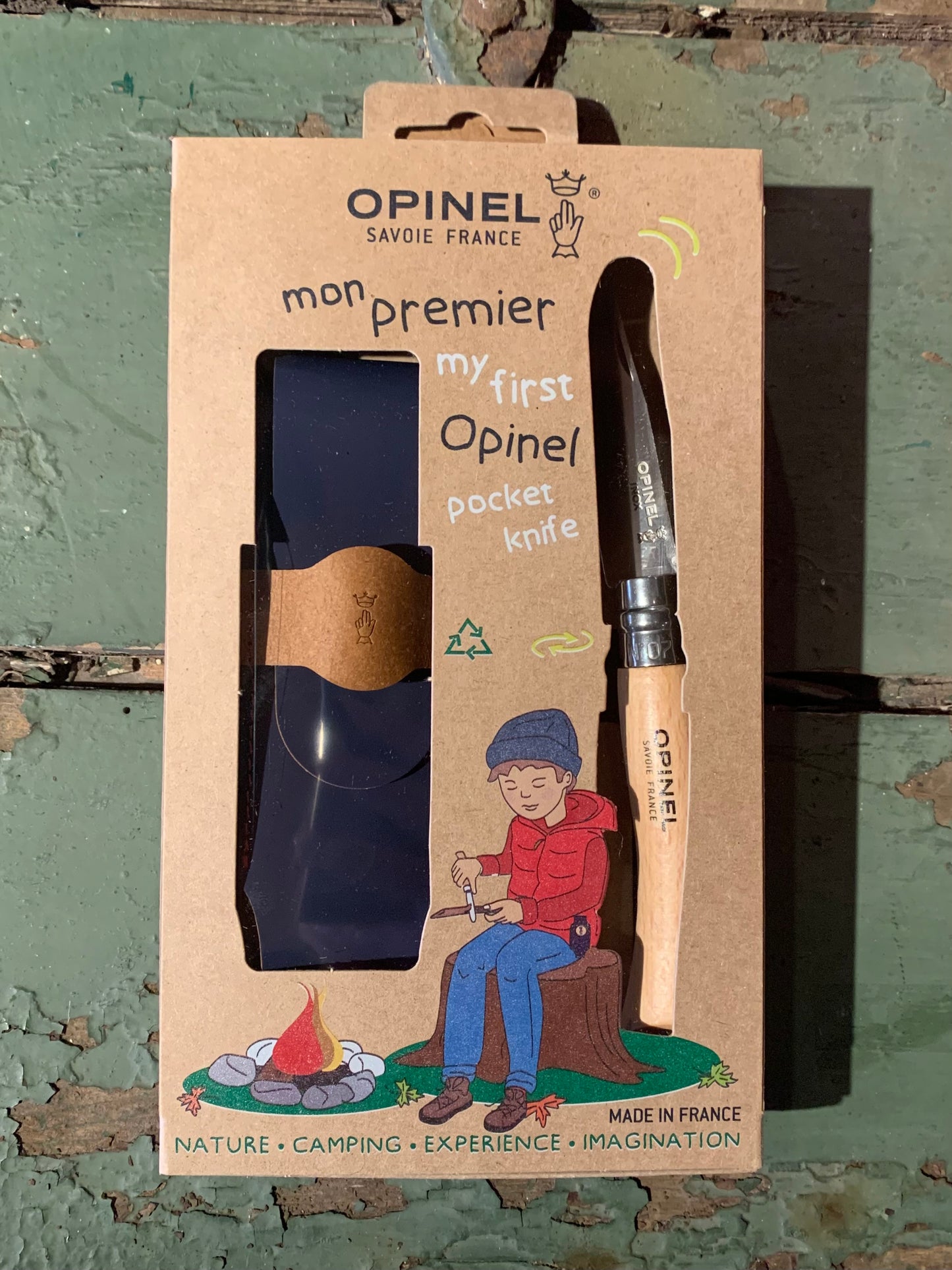 Opinel - min første lommekniv (gavesæt)