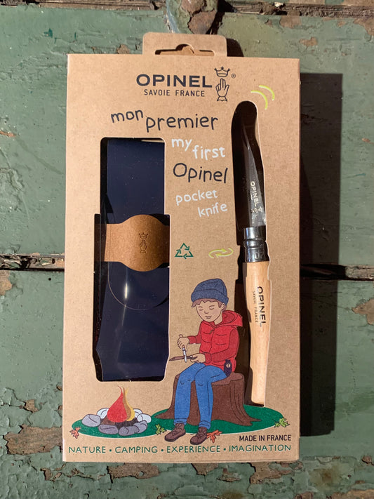 Opinel - min første lommekniv (gavesæt)