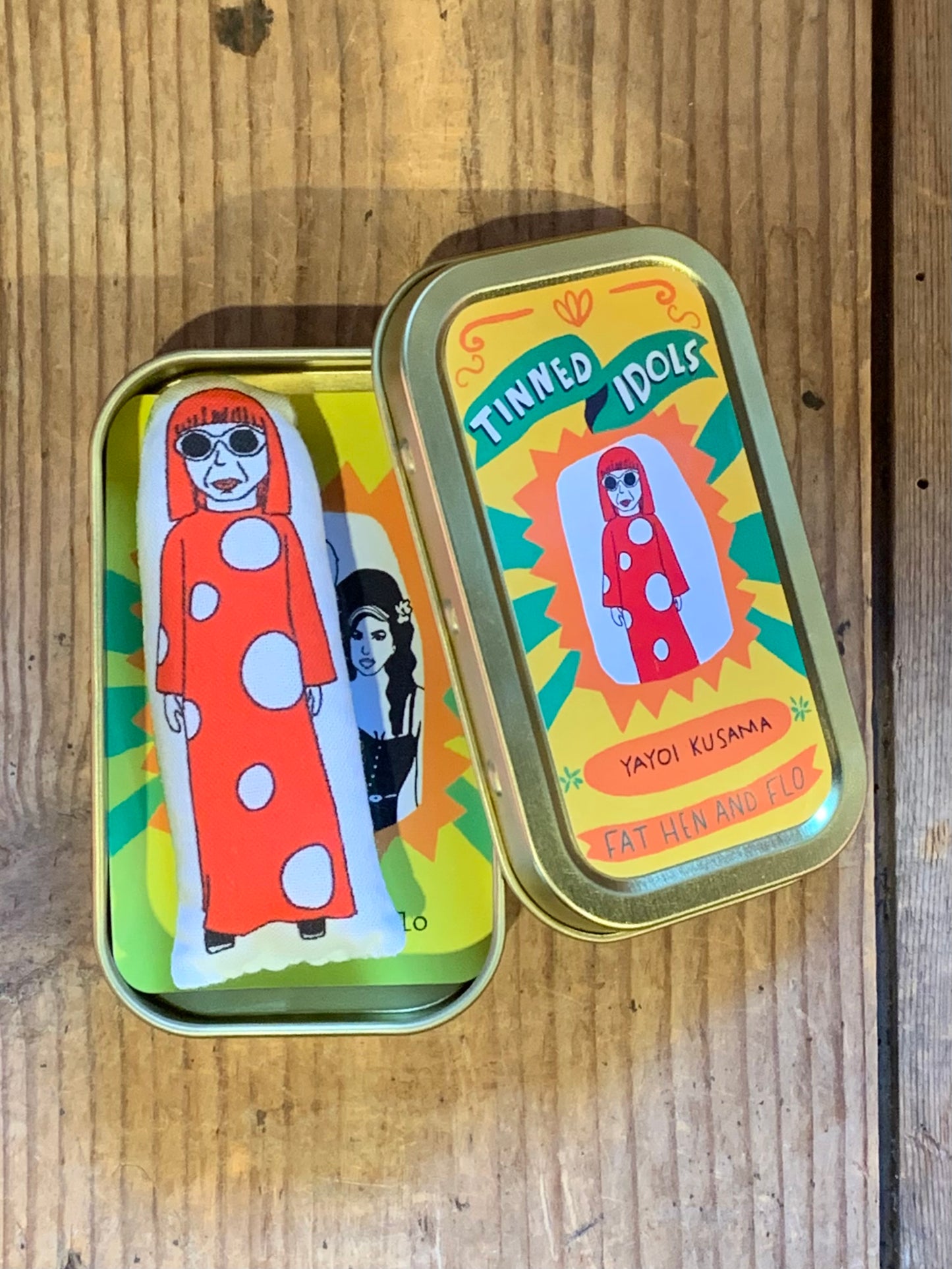 Yayoi Kusama - idol på dåse