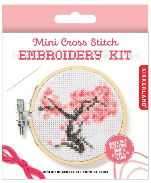 Broderikit - kirsebærblomster