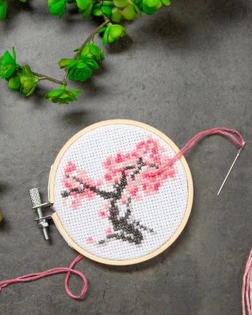 Broderikit - kirsebærblomster