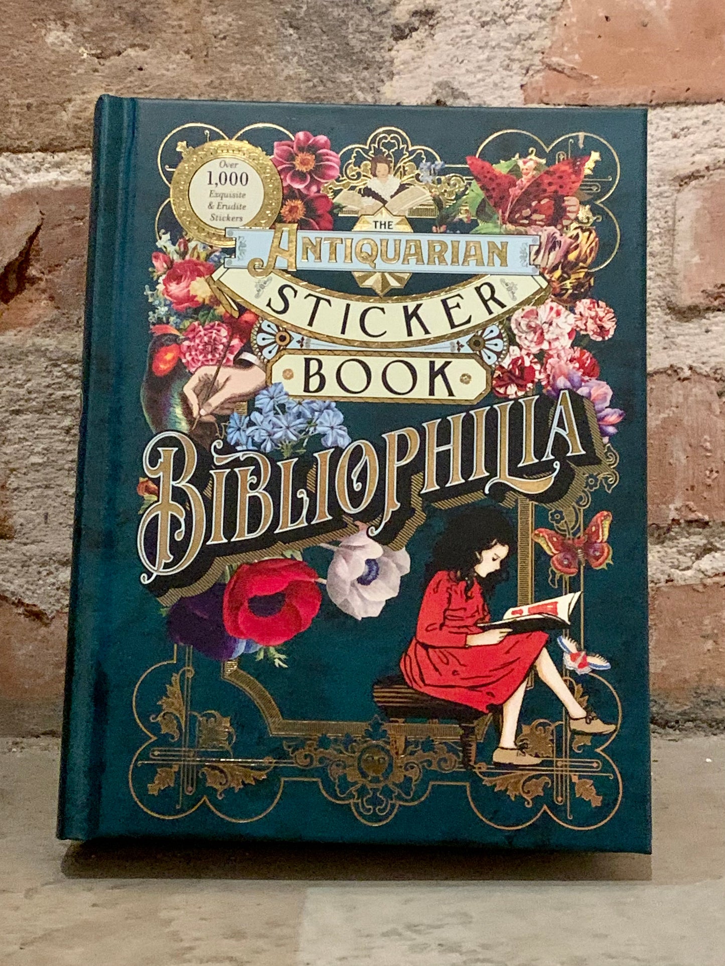 The Antiqiuarian Sticker Book - Bibliophilia