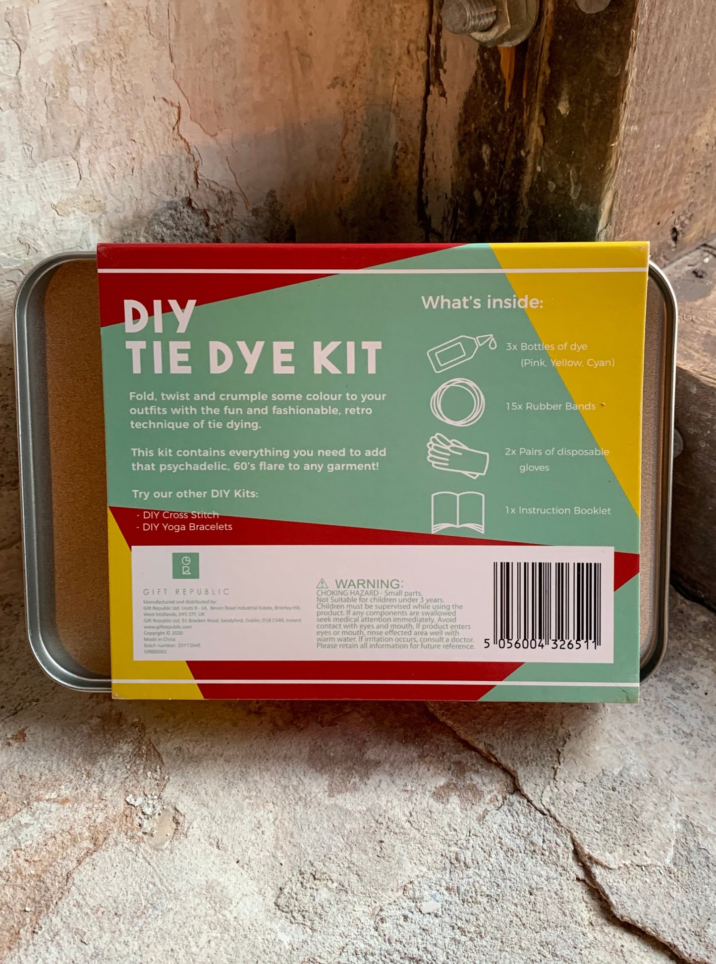 DIY - Tie Dye kit - batikfarvning