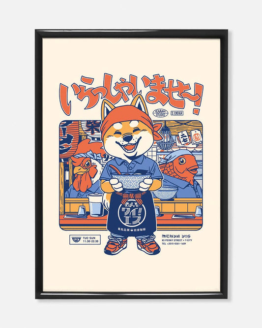Irasshaimase - print, A4