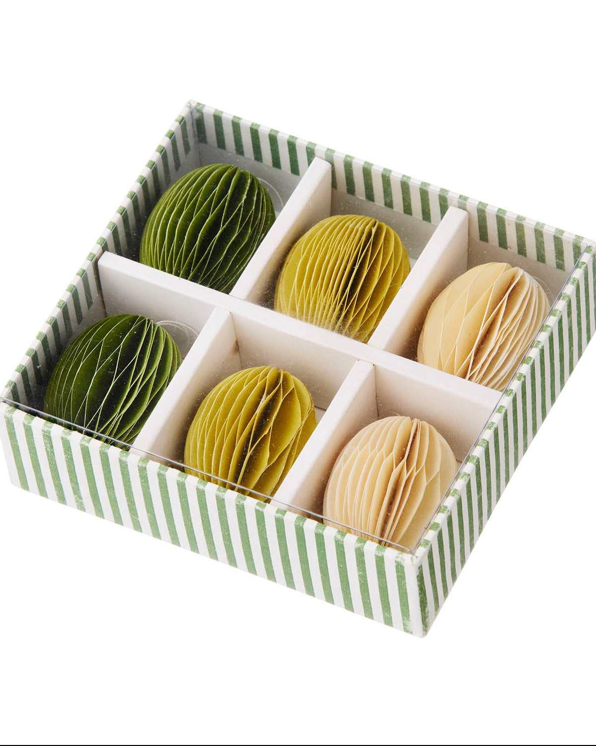 Påskeæg - papir - 6 stk.