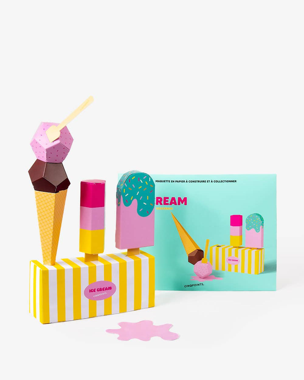 Paper food – Ice Cream Edition