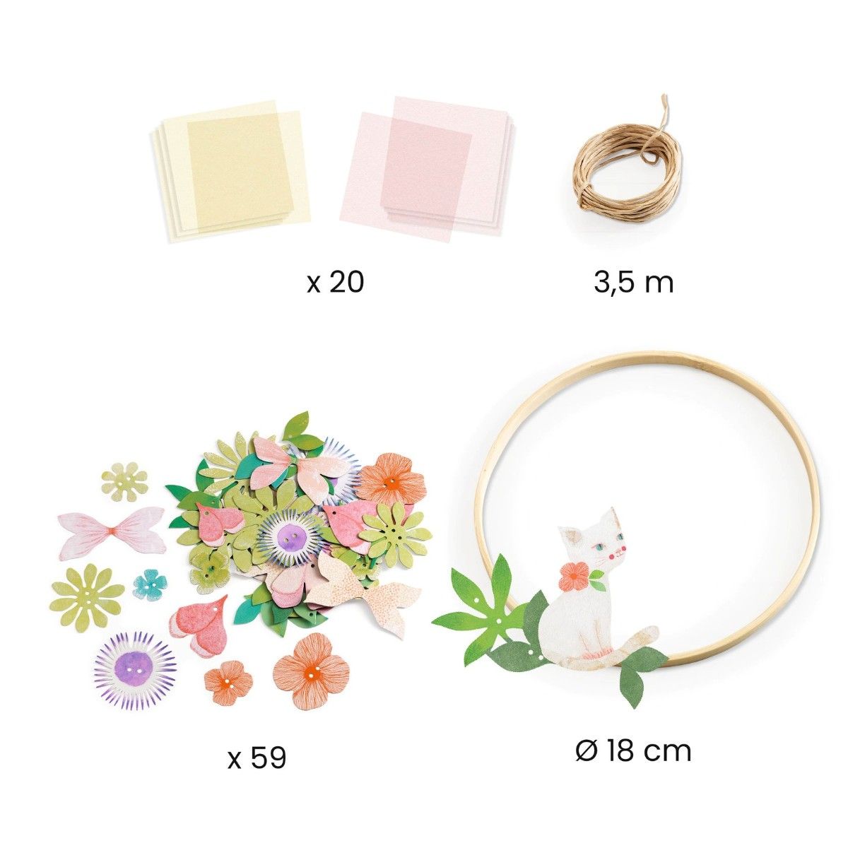 DIY - blomsterkrans