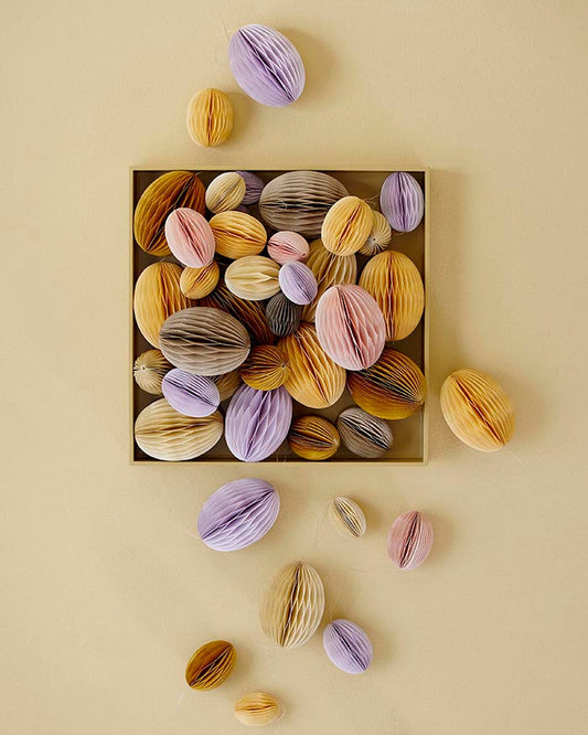 Påskeæg - papir - 2 stk.