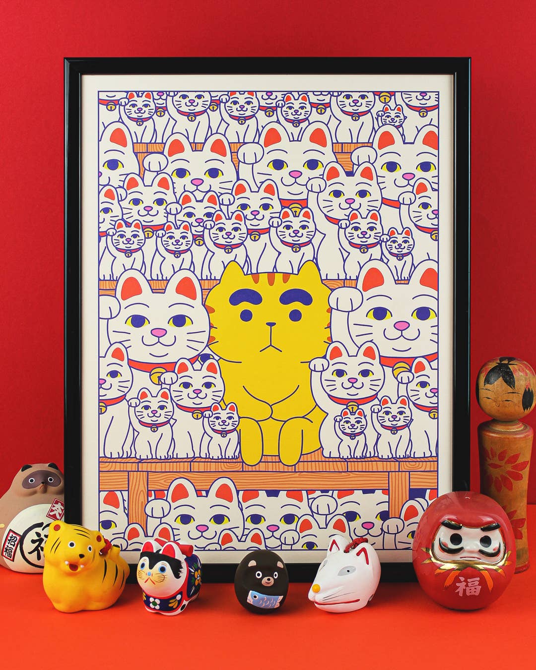 Plakat - Maneki-neko
