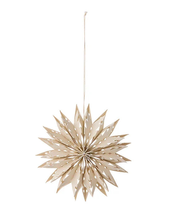 Papirstjerner - 20 cm.