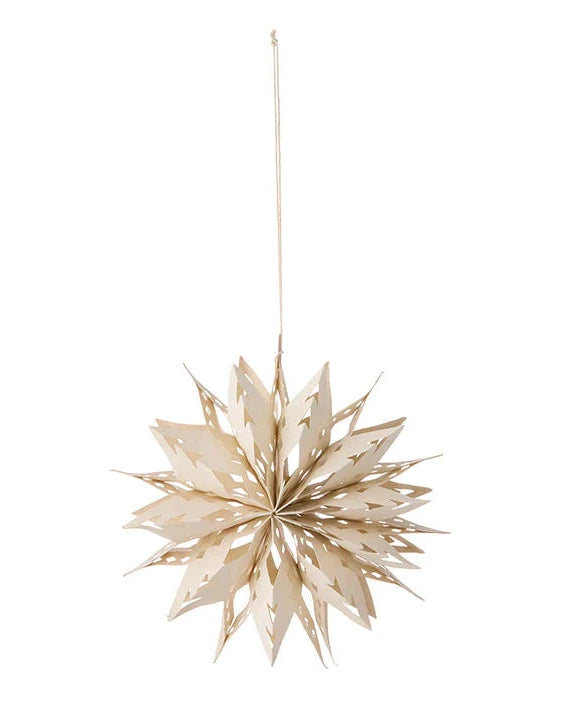 Papirstjerner - 20 cm.