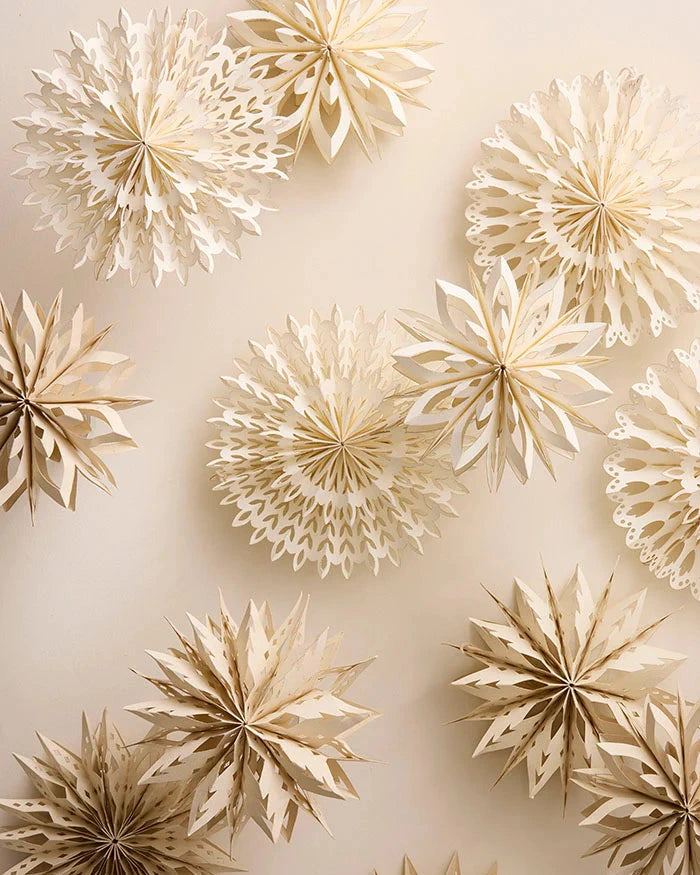 Papirstjerner - 20 cm.