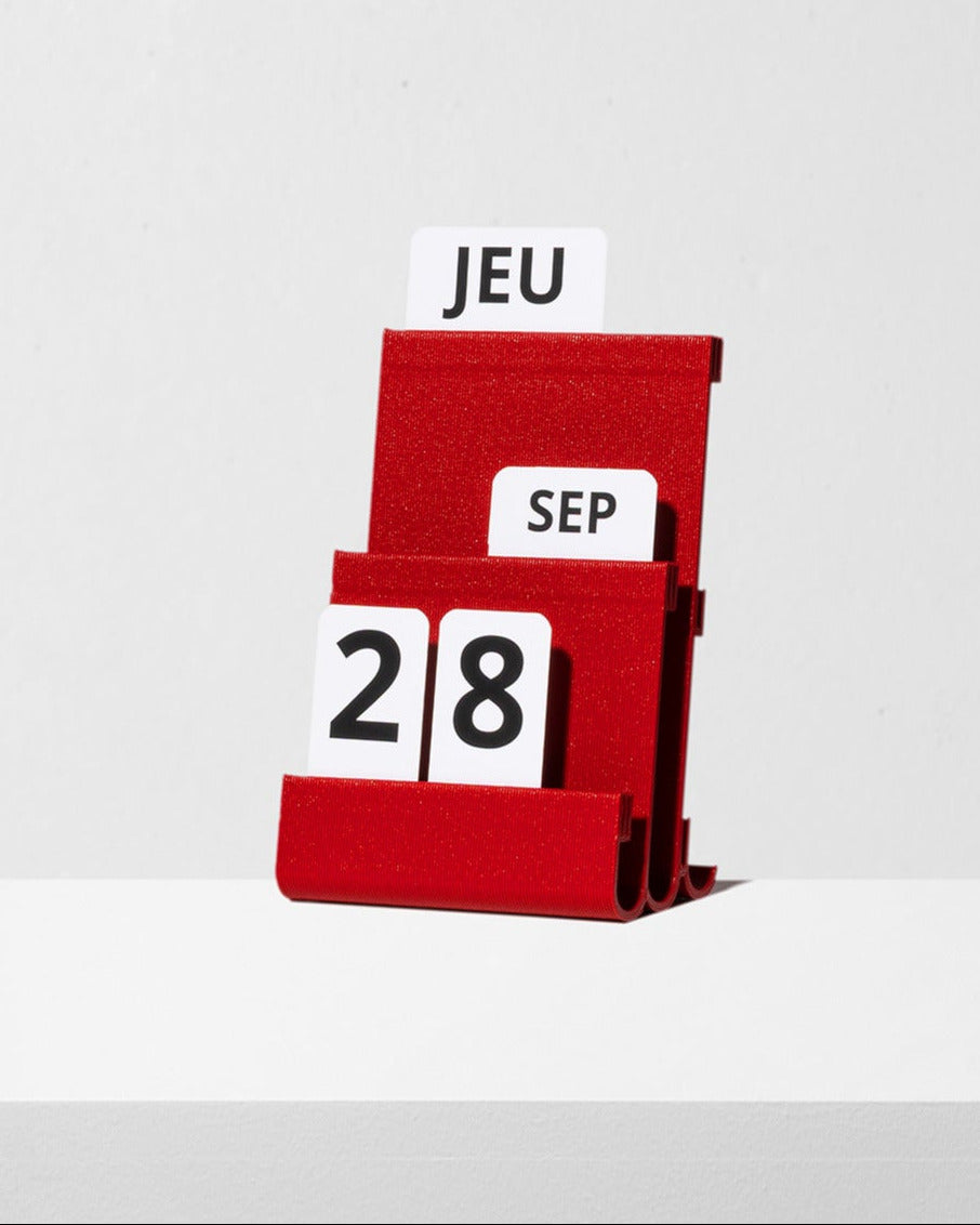Kalender - engelsk tekst