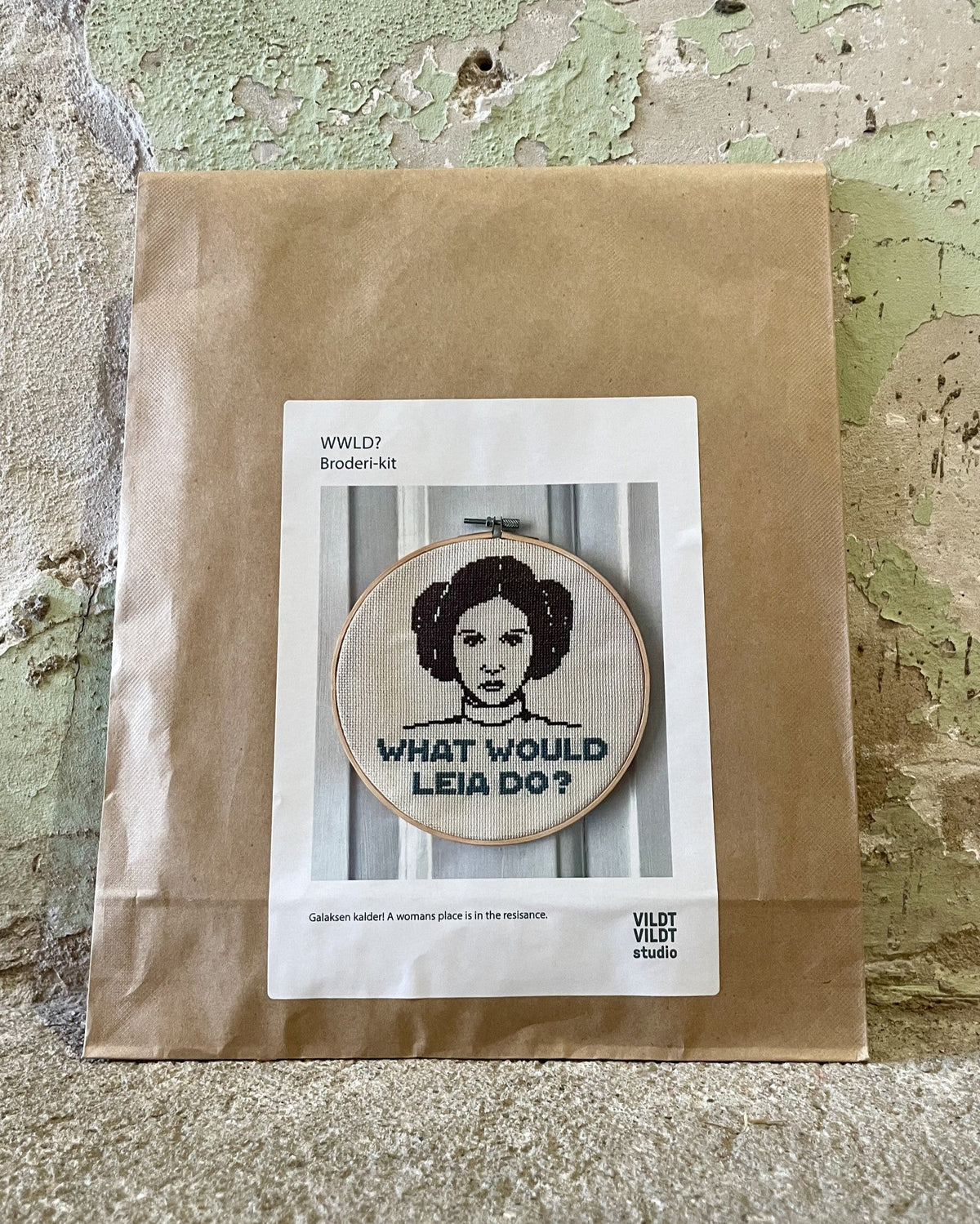 What would Leia do? -  Broderikit