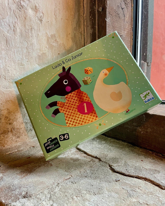 Spilkuffert - ludo og gåsespil